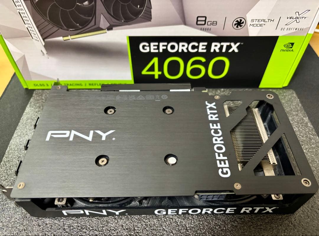 グラフィックボード・グラボ・ビデオカード PNY GeForce RTX4060 8GB