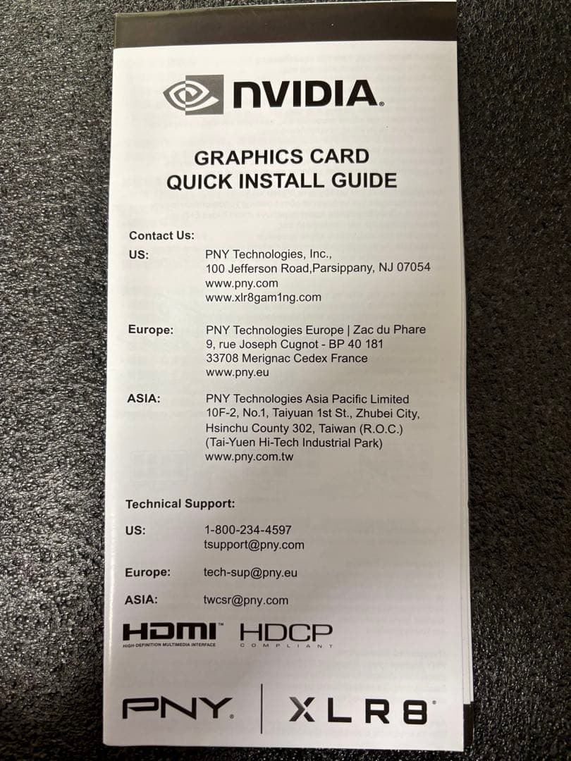 グラフィックボード・グラボ・ビデオカード PNY GeForce RTX4060 8GB