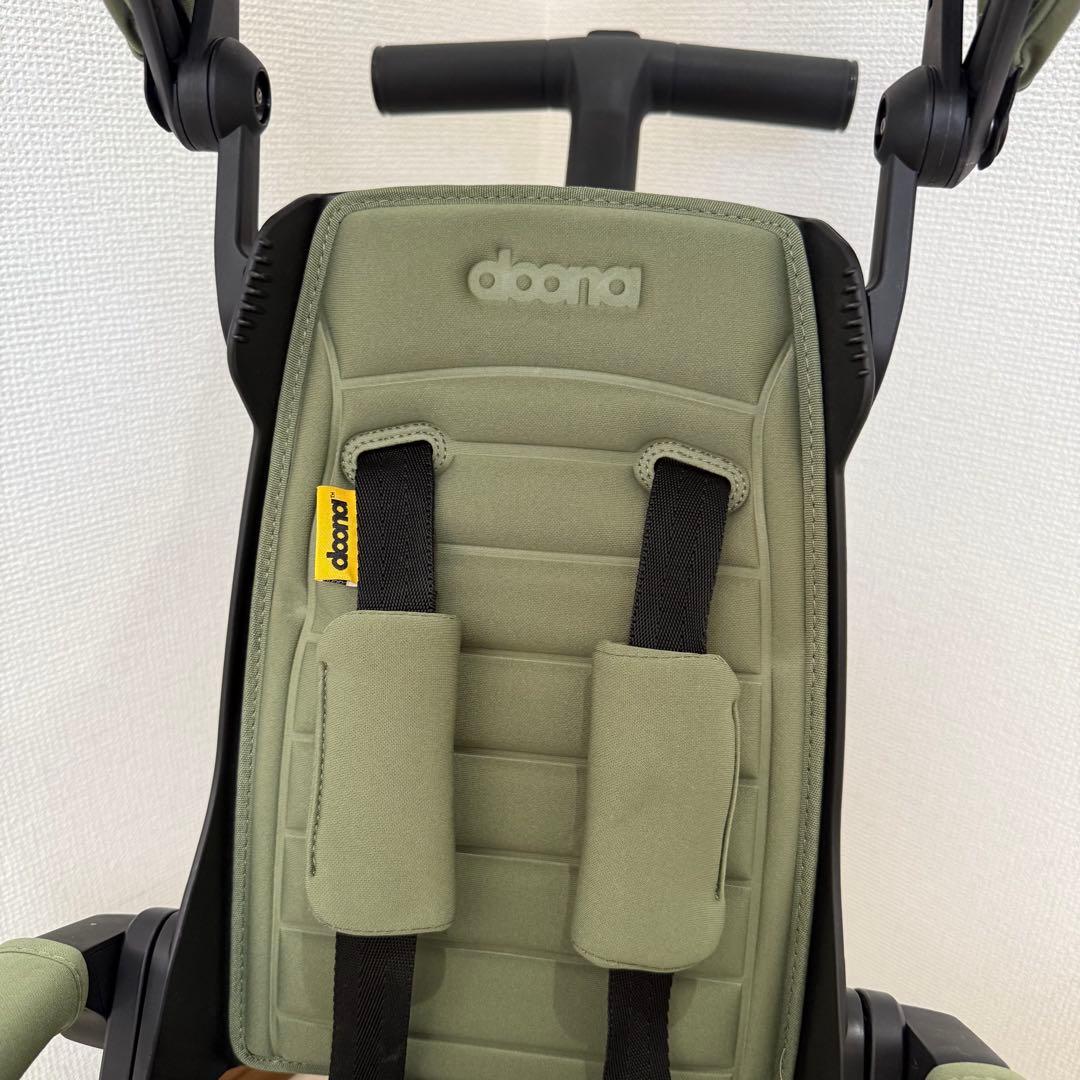 【美品】doonaドゥーナ リキトライク　世界最小 折りたたみ三輪車　カーキ