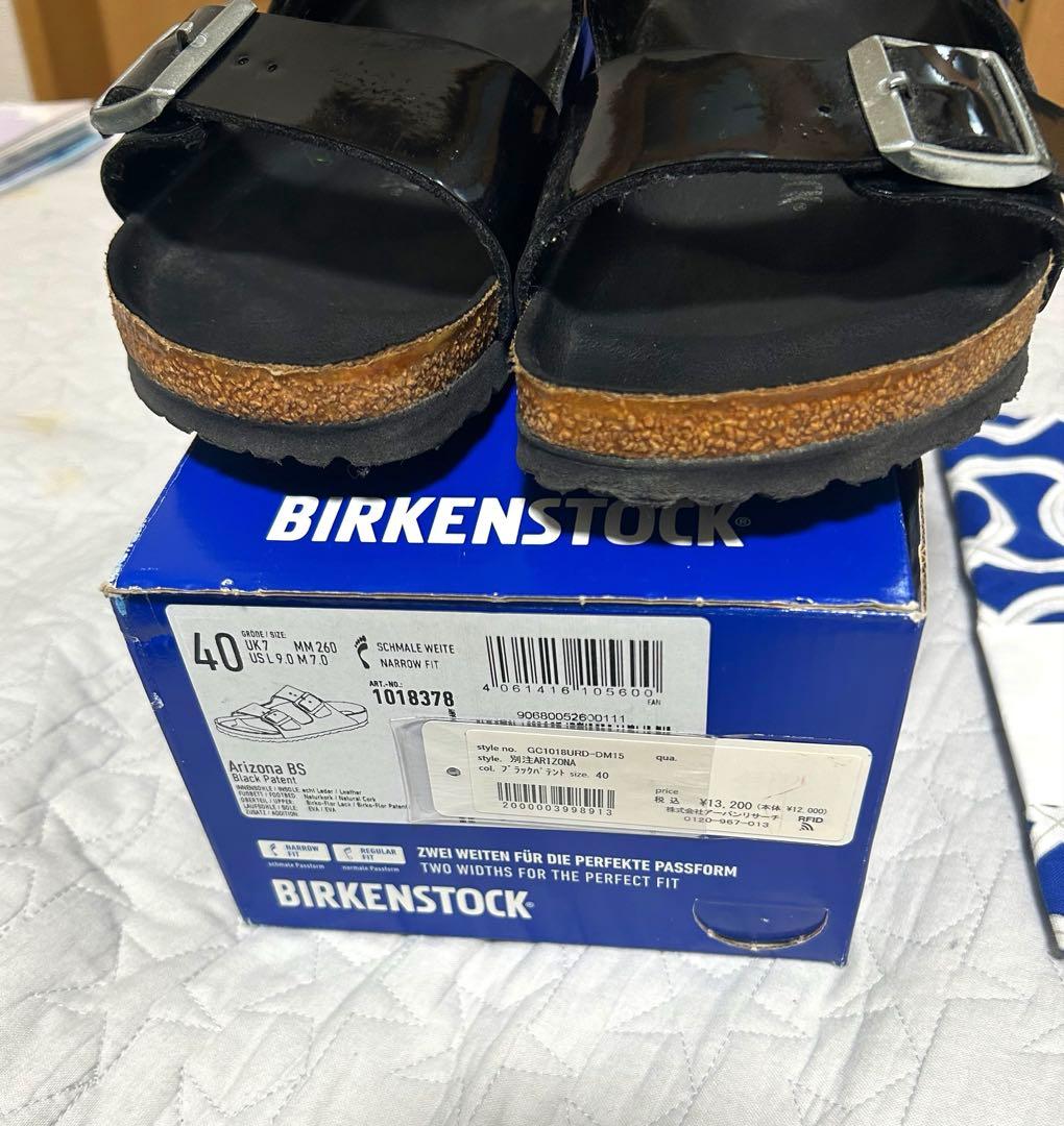 希少品BIRKENSTOCK ビルケンシュトックサンダル 26cm バンダナ付き