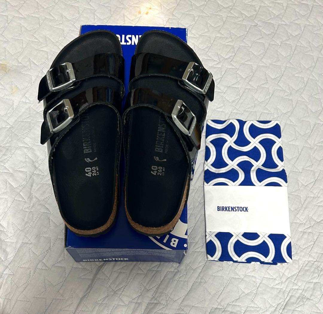 希少品BIRKENSTOCK ビルケンシュトックサンダル 26cm バンダナ付き