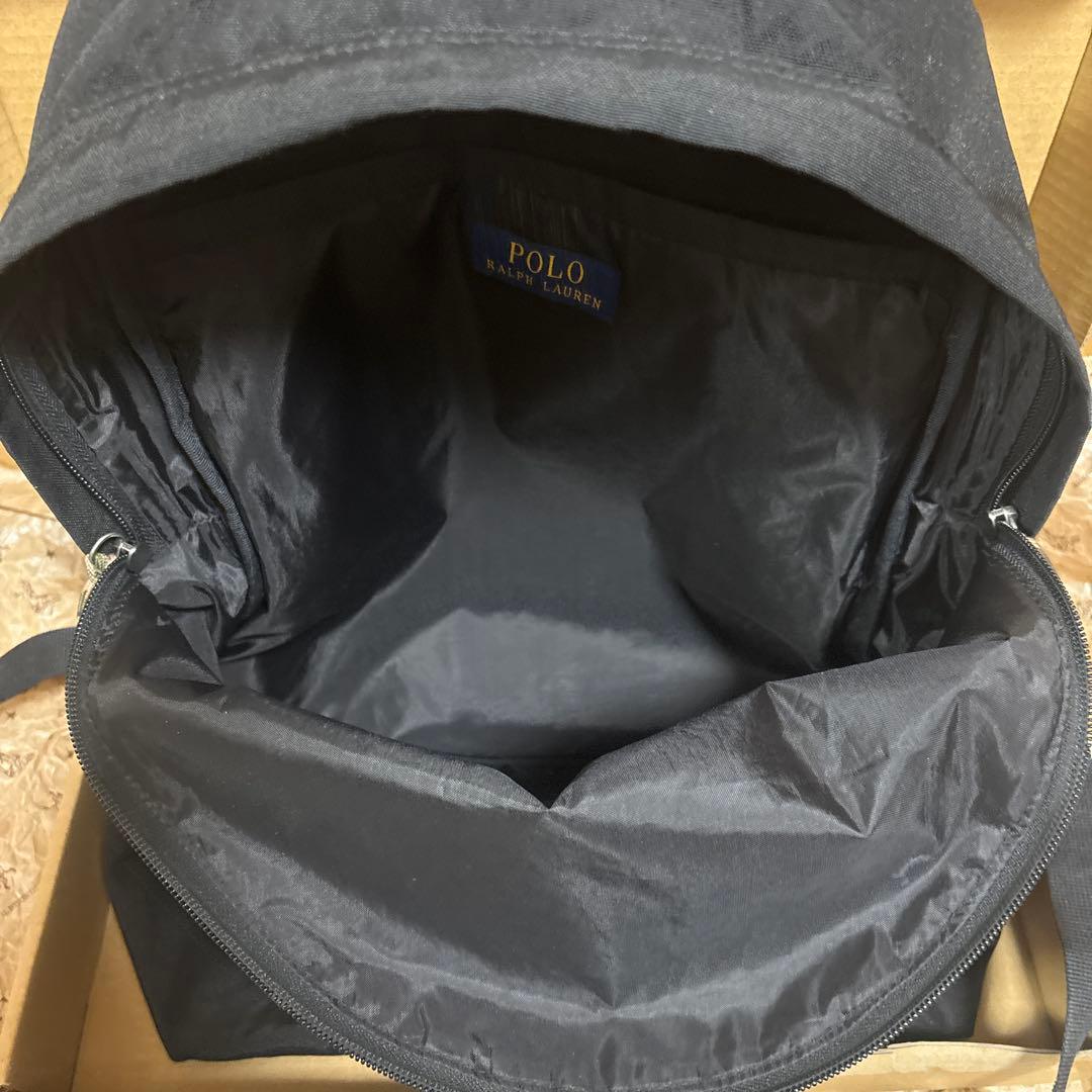 ポロ ラルフローレン バックパック マルチカラー ポニー刺繍 博多阪急購入品