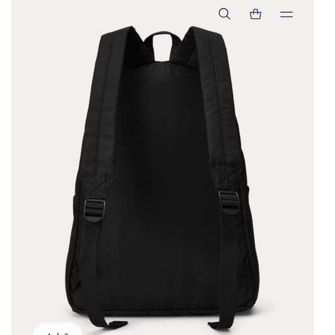 ポロ ラルフローレン バックパック マルチカラー ポニー刺繍 博多阪急購入品