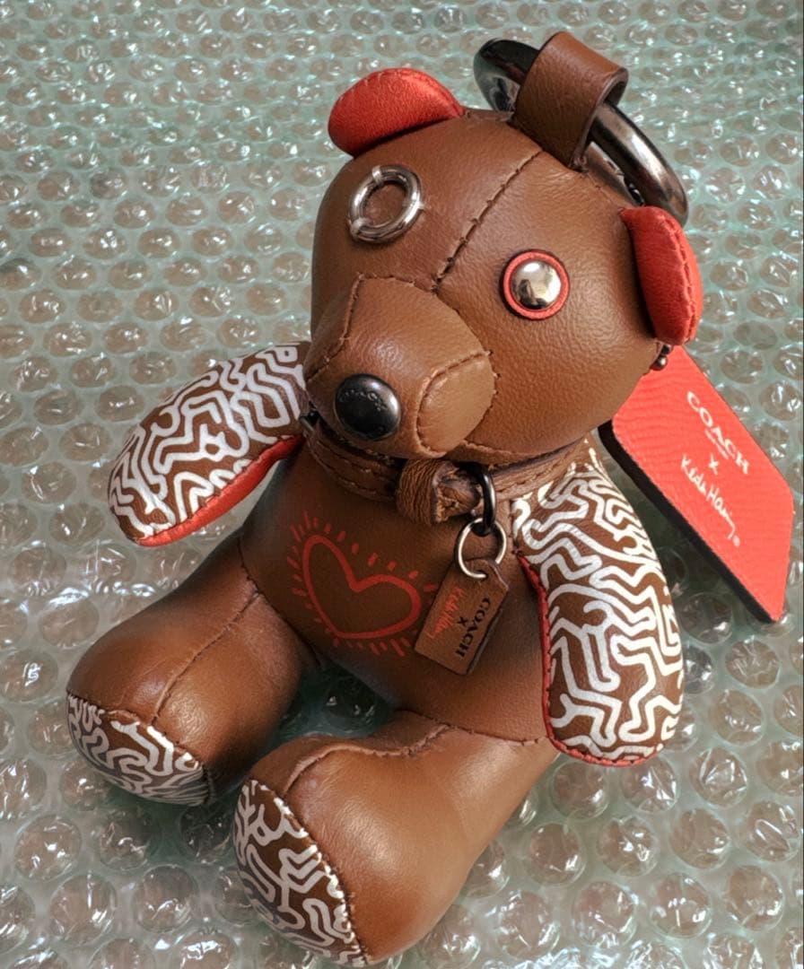 COACH キース・ヘリング　限定ベア レア　バッグチャーム　コーチ ♡
