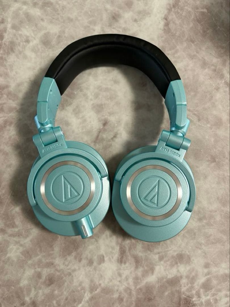 audio-technica ATH-Ｍ50x アイスブルー(限定色)