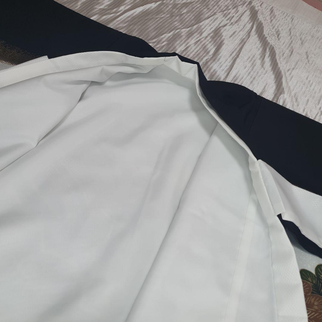 お宮参り　男の子一つ身着物　産着　鎧兜　黒、オフホワイト