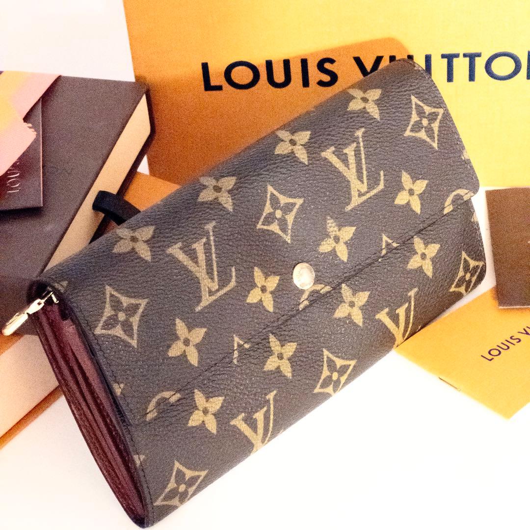 外観美品✨Louis Vuitton モノグラム ポルトフォイユサラ 長財布