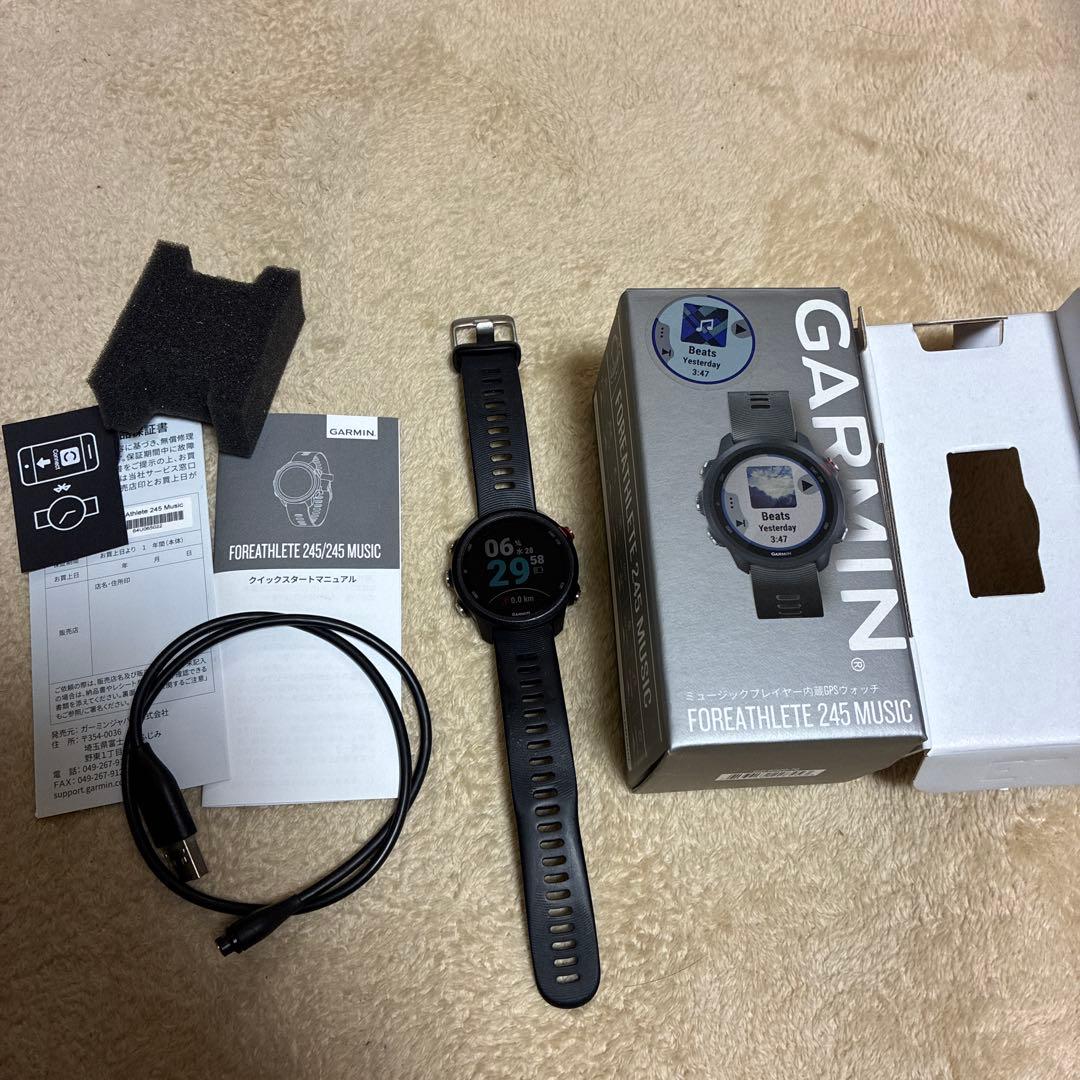 ガーミン245music foreathrete garmin