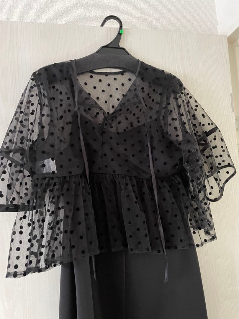 kana ドレス　ワンピース　ブラックM