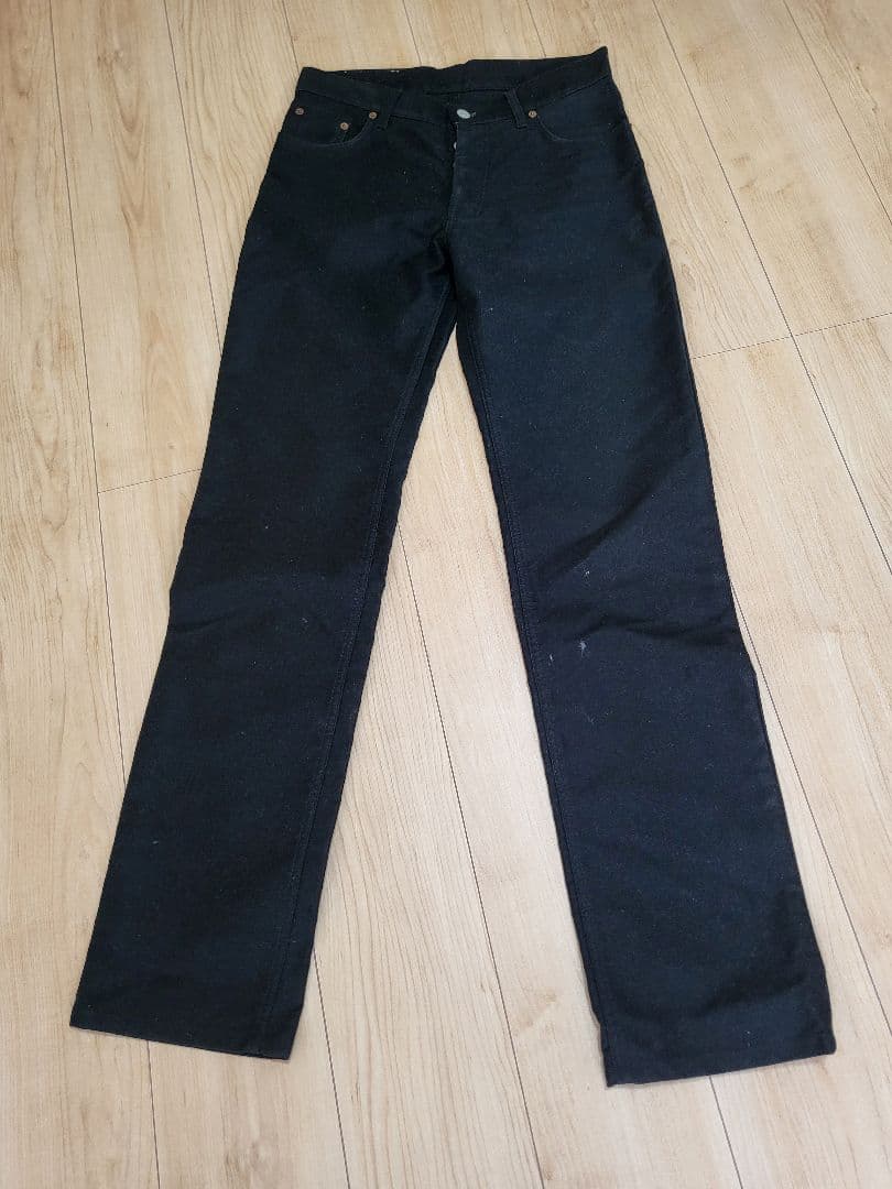 GUCCI 　ブラック ストレートパンツ