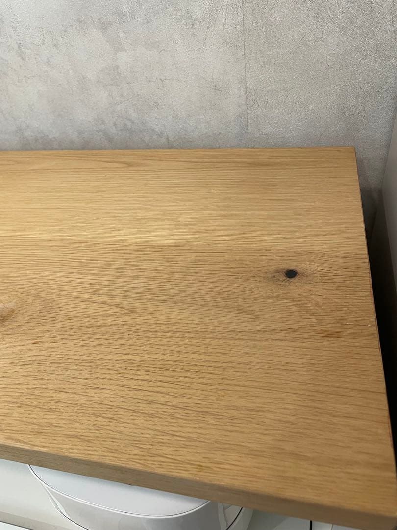 国産キッチンカウンター幅119/美品・使用1年/完成品/北欧インテリア/送料込