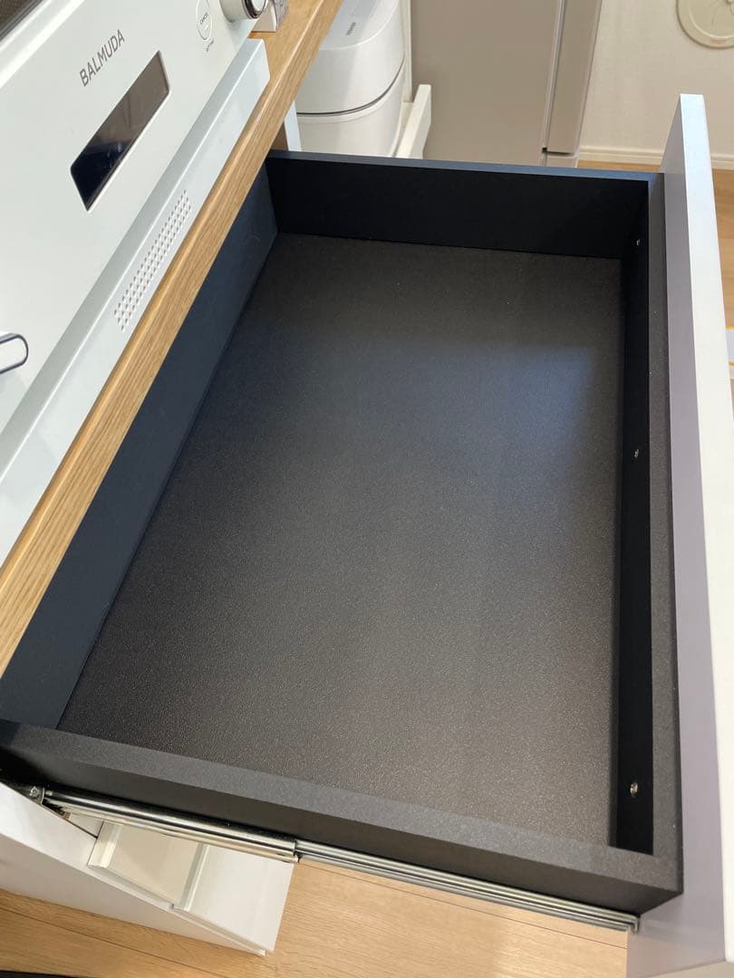 国産キッチンカウンター幅119/美品・使用1年/完成品/北欧インテリア/送料込