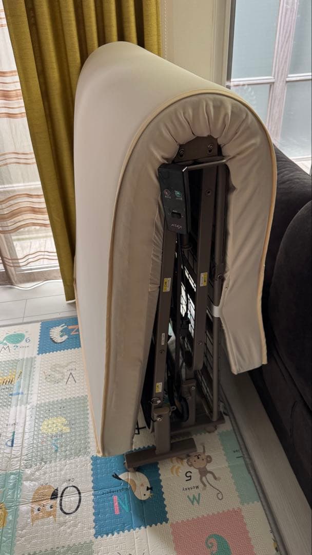 【美品】ATEX AX-BE560 電動折りたたみベッド