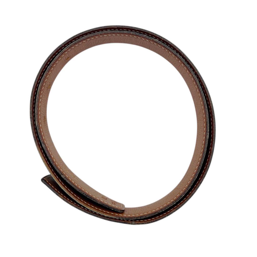 ⭐️良品⭐️ エルメス レザー ベルト 70 ブラウン ブラック