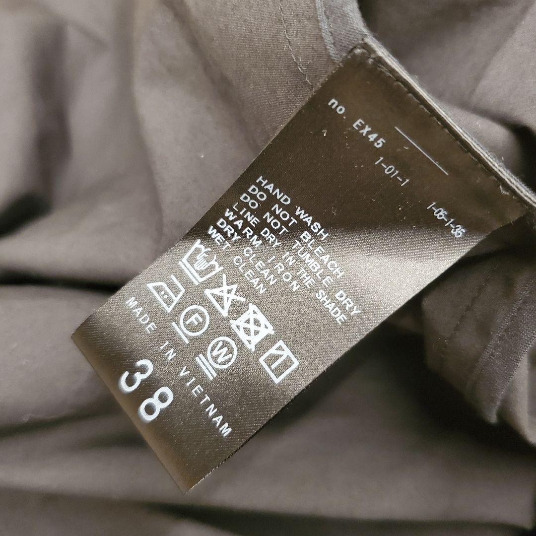 VERMEIL par iena リネンコットンタイプライターワンピース黒