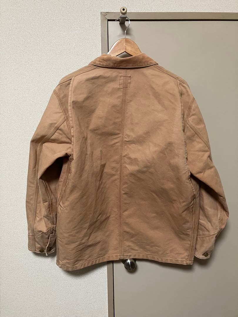 裏地なし carhartt ミシガンチョアコート カバーオール