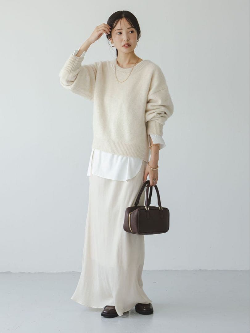 25AW初回生産分♡NOBLEスーピマコットンローズペトールロンTee新品タグ付