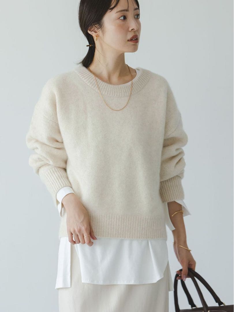 25AW初回生産分♡NOBLEスーピマコットンローズペトールロンTee新品タグ付