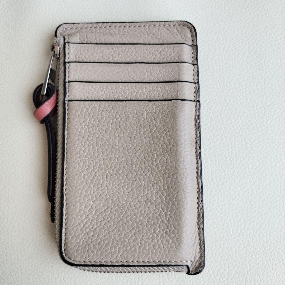 ロエベ  カードホルダー ソフト グレイン カーフスキン