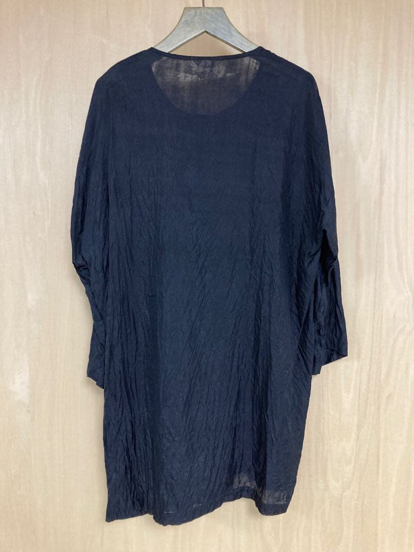 新品未使用　トゥジュー　チュニック　ブラック　シルク