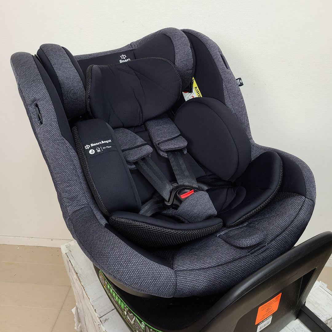 と*か様 西松屋　ターンレジェネクストST-BK ISOFIX対応 チャイルドシ