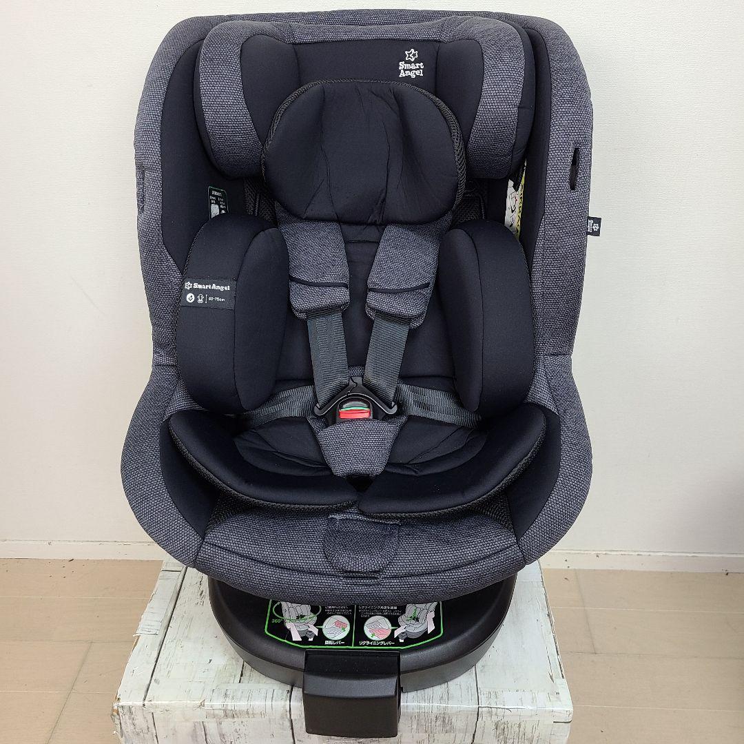 と*か様 西松屋　ターンレジェネクストST-BK ISOFIX対応 チャイルドシ