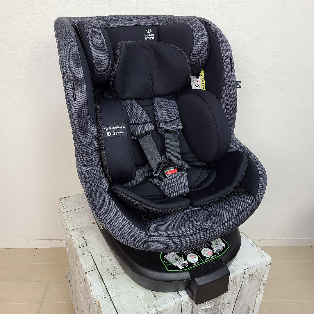 と*か様 西松屋　ターンレジェネクストST-BK ISOFIX対応 チャイルドシ