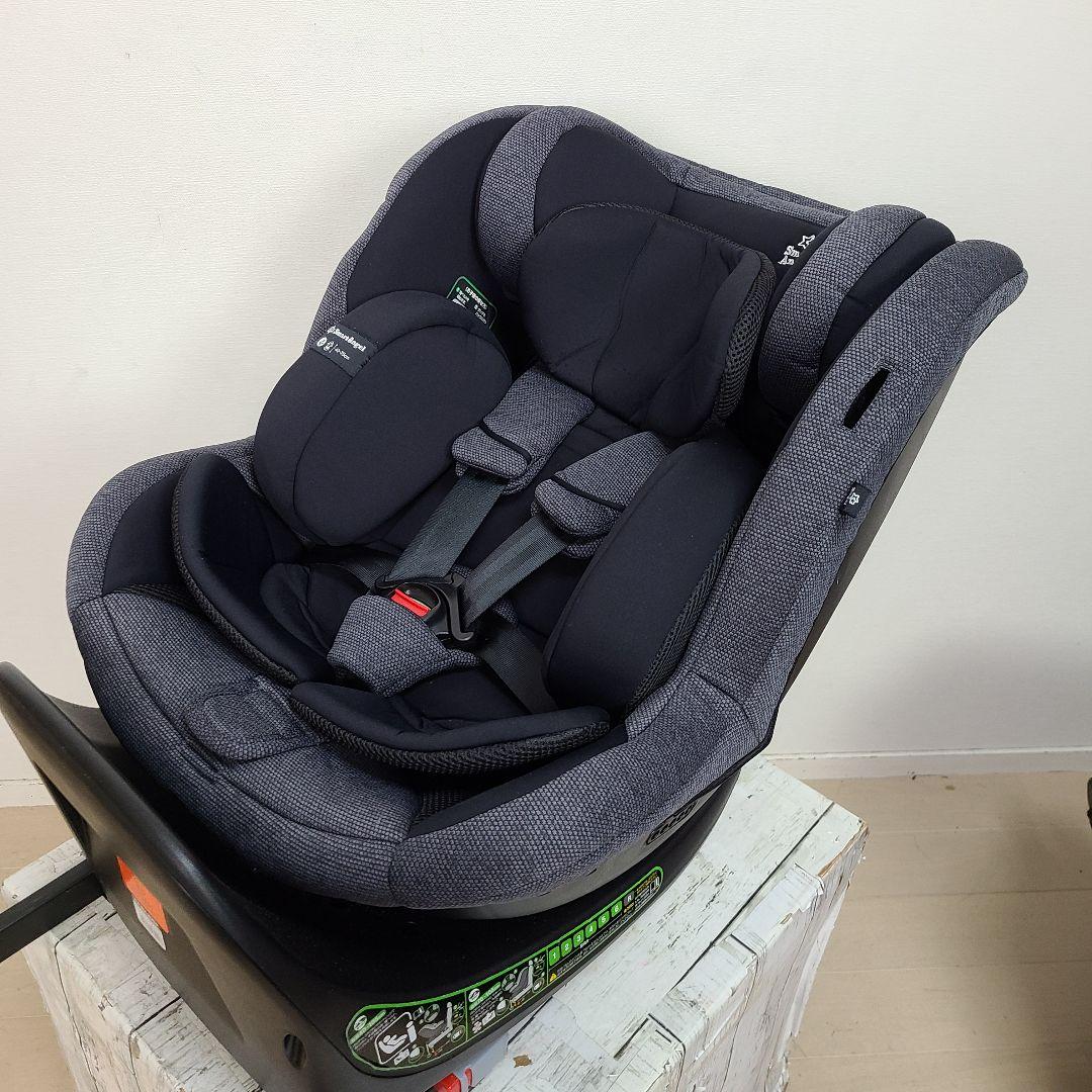 と*か様 西松屋　ターンレジェネクストST-BK ISOFIX対応 チャイルドシ