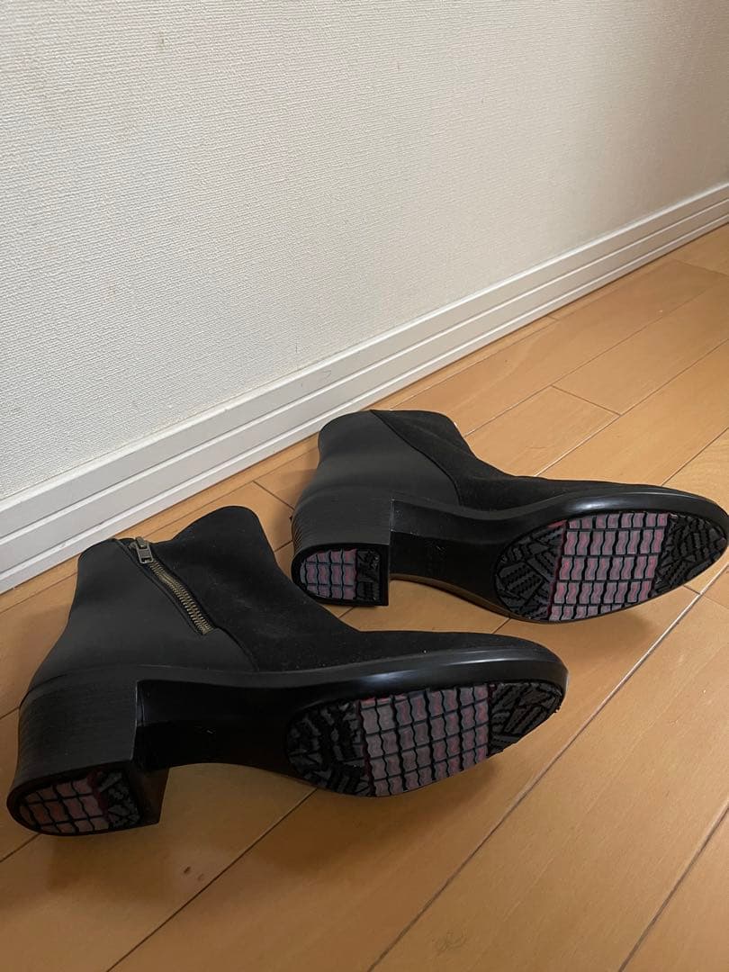 アサヒトップドライ　レインブーツ　25.0cmEEE ブラック　レディース