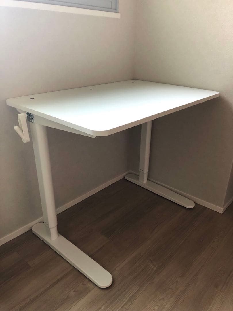IKEA レラテラ　昇降機能付きデスク　机