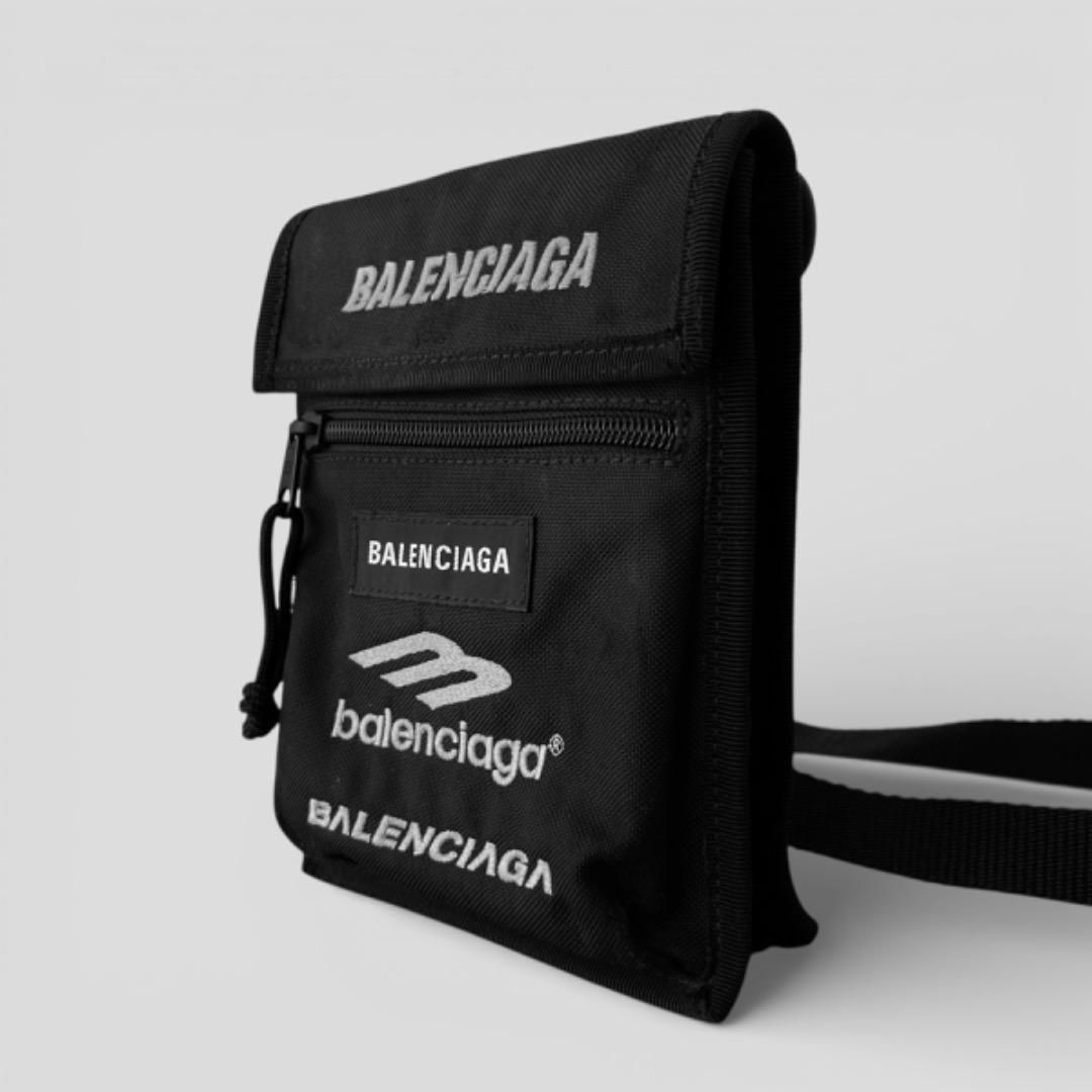 美品 バレンシアガ エクスプローラー ショルダーバッグ ポーチ ブラック