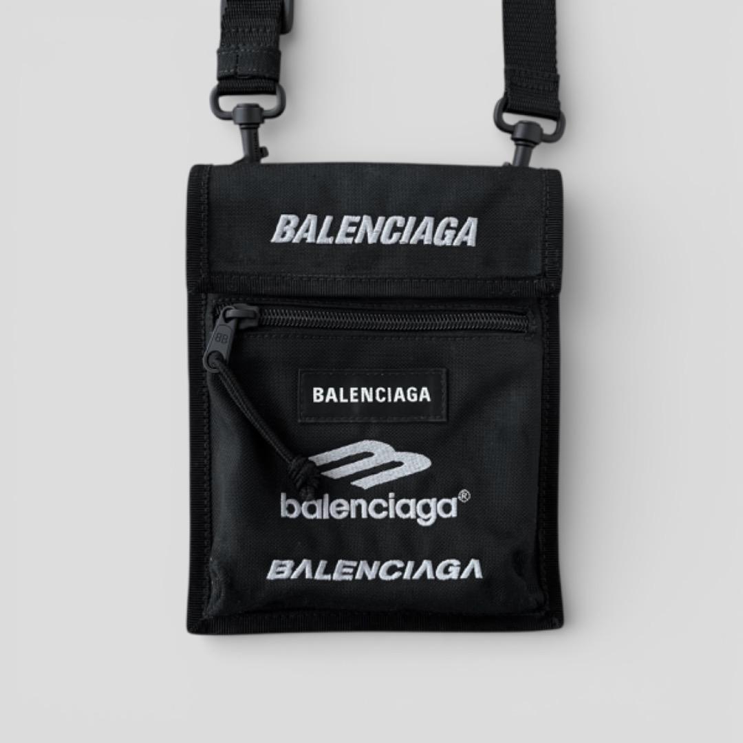 美品 バレンシアガ エクスプローラー ショルダーバッグ ポーチ ブラック