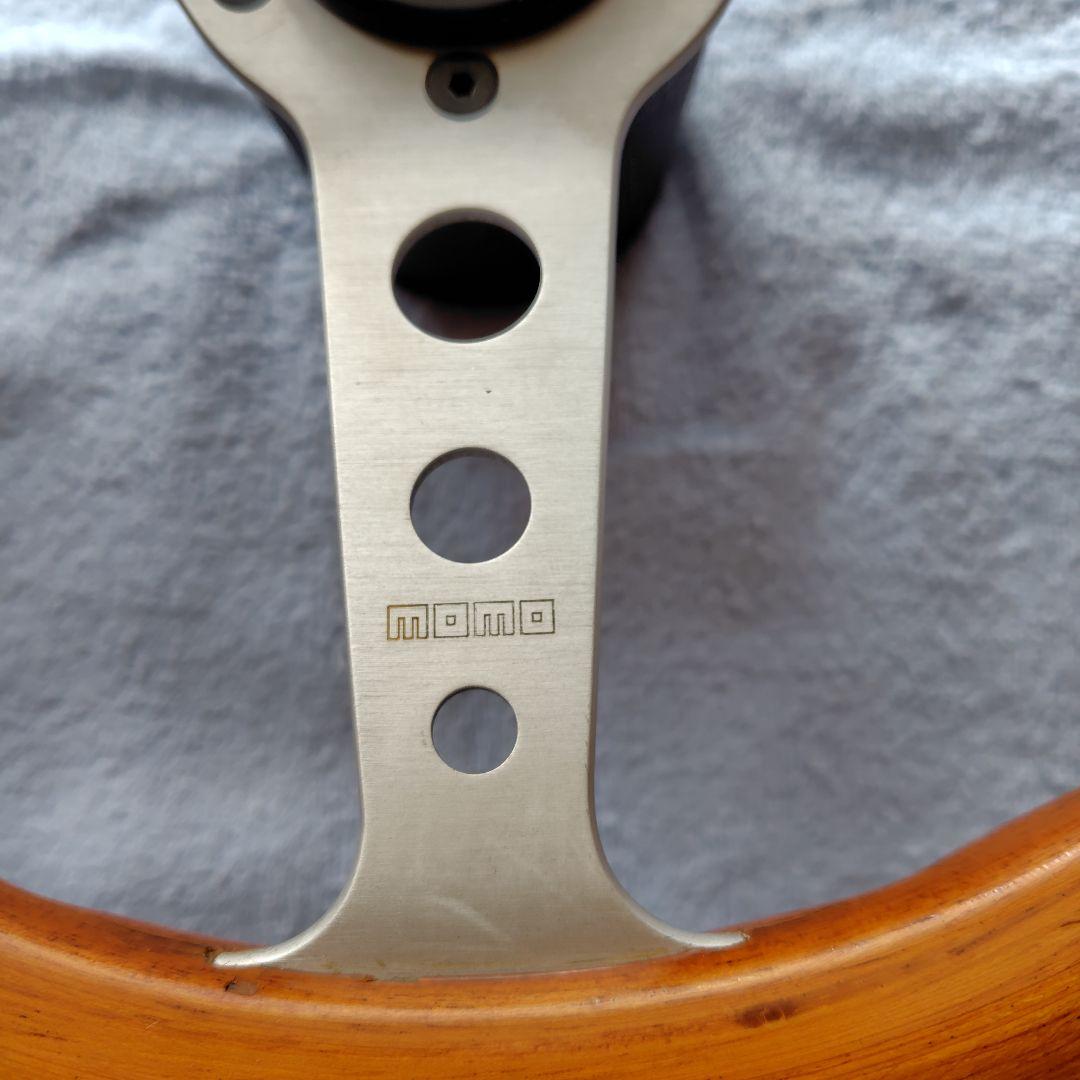 あ*ん様 momo ウッドステアリング ボス付き