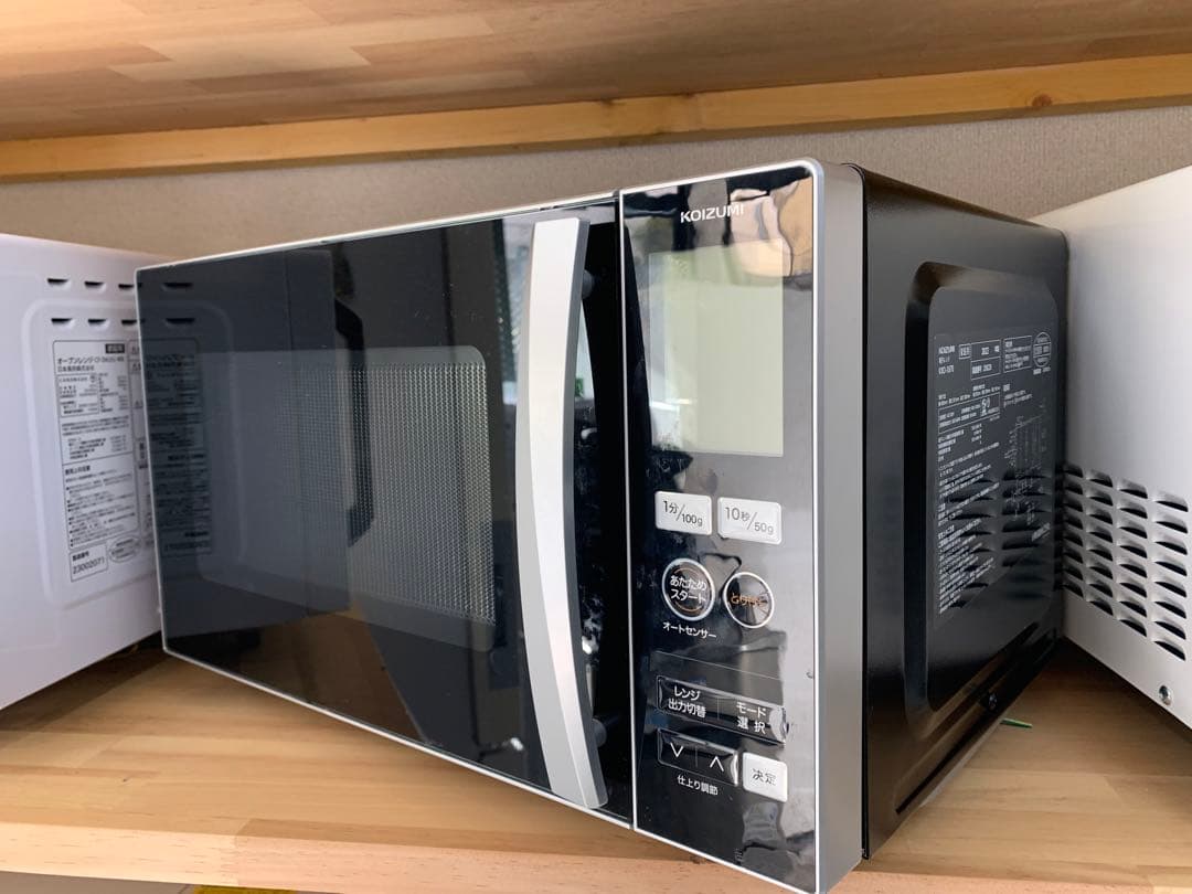 KOIZUMI 電子レンジ ブラック 2022年製