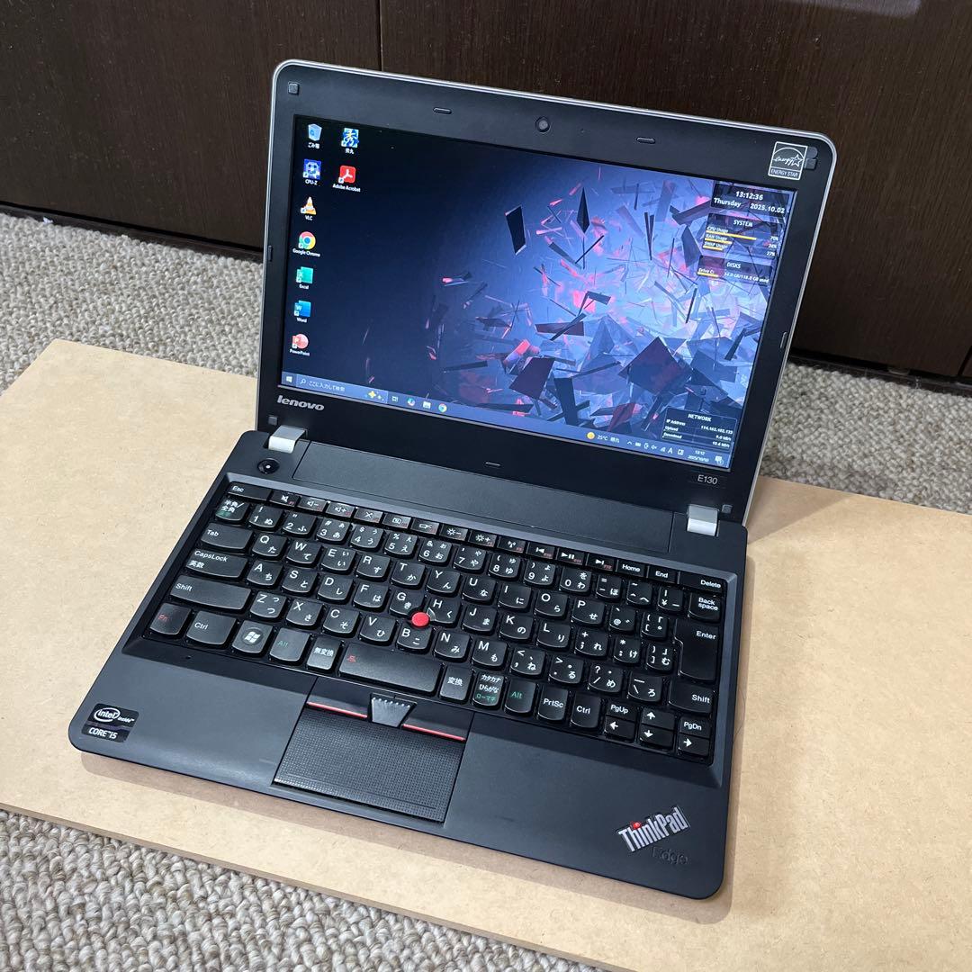 Windowsノート本体 lenovo ThinkPad E130 Core i5 / 8GB / SSD