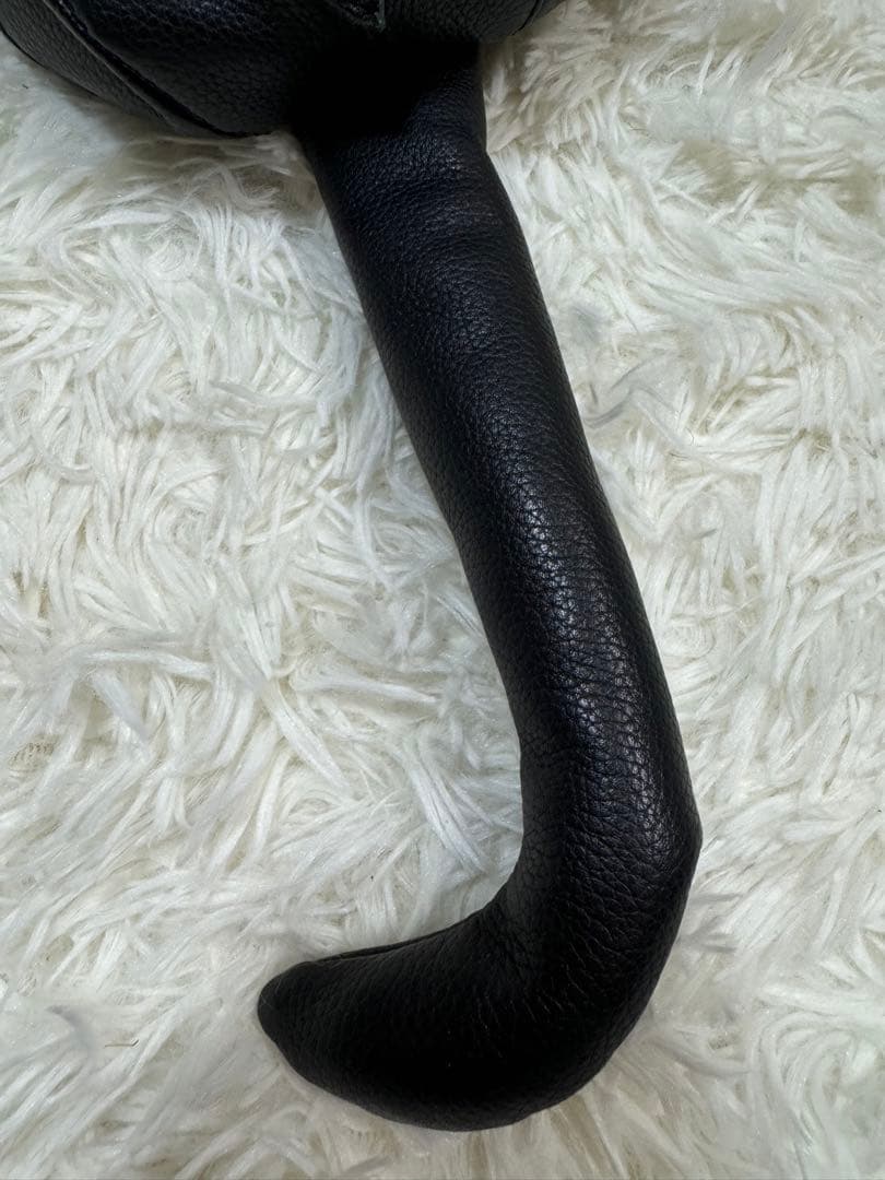 CHIGRACCI チグラッチ　ボディバッグ　猫バッグ　ブラック　レザー　猫