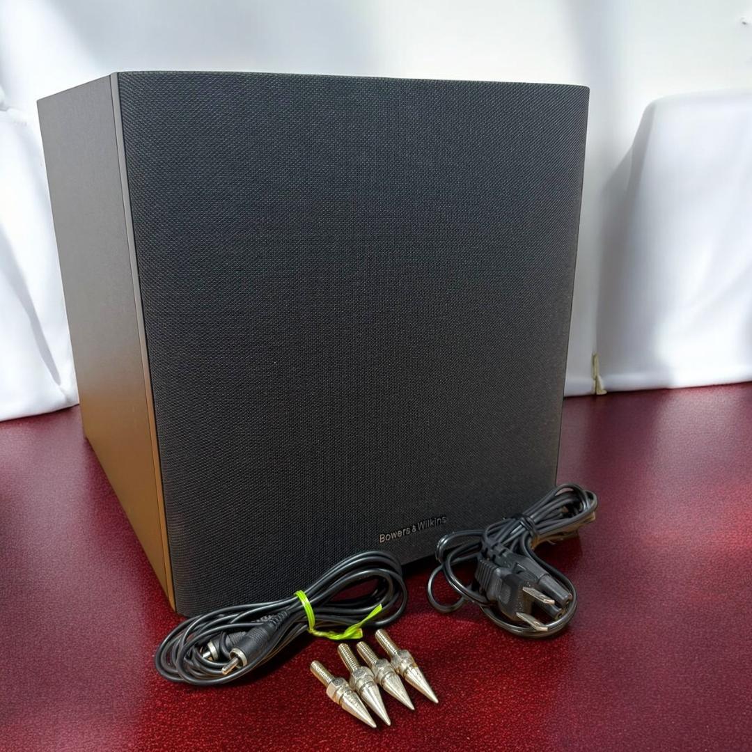 ☆美品 B&W ASW608 MB マットブラック サブウーファー ウーハー