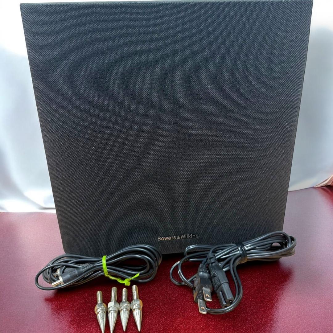 ☆美品 B&W ASW608 MB マットブラック サブウーファー ウーハー