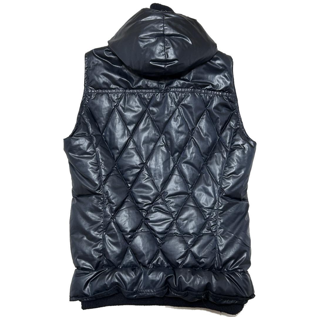 定価15.4万AKM SHINY TAFFETA DIA SKI ダウンベストM