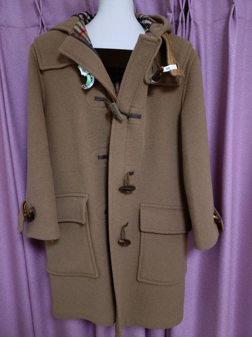 Burberry キャメル ダッフルコート