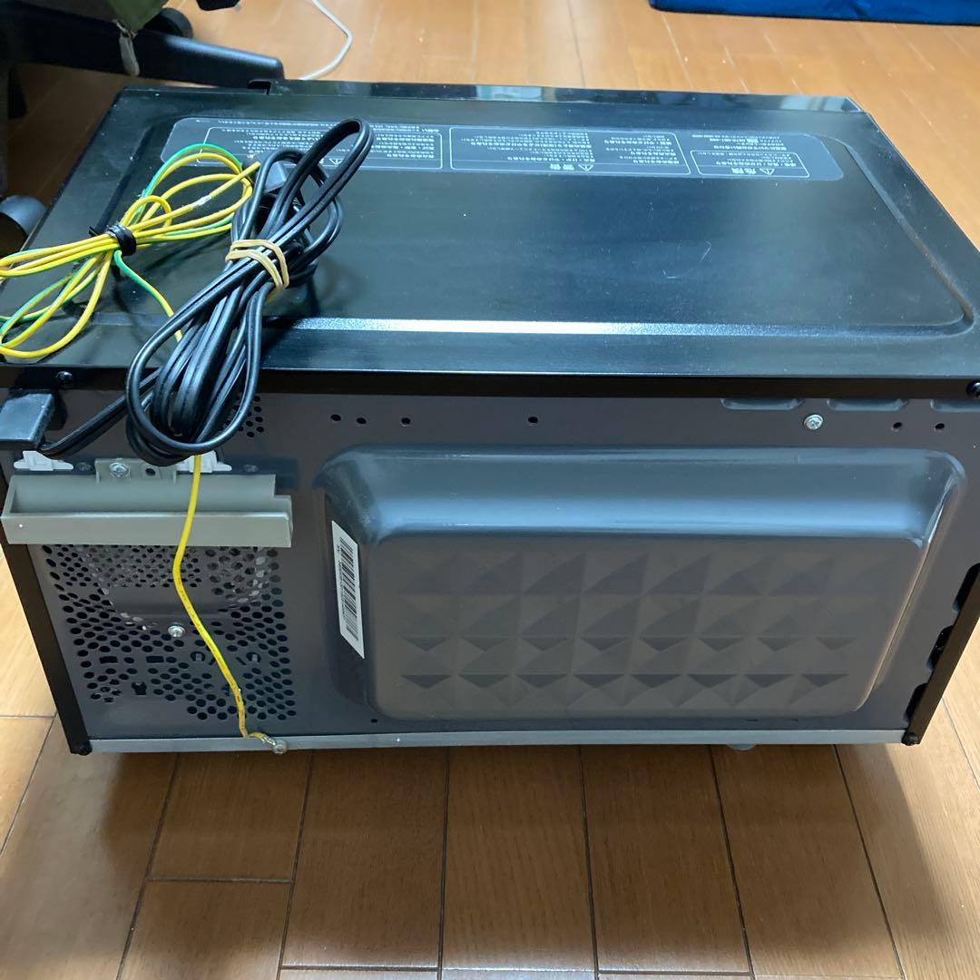 新生活に_電子レンジ_sirocaシロカ_SX-18D132_ブラック_説明書付