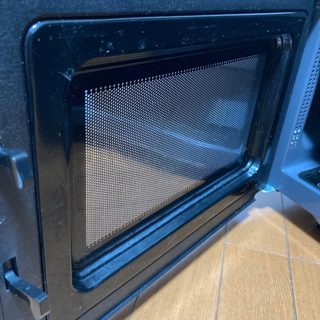 新生活に_電子レンジ_sirocaシロカ_SX-18D132_ブラック_説明書付