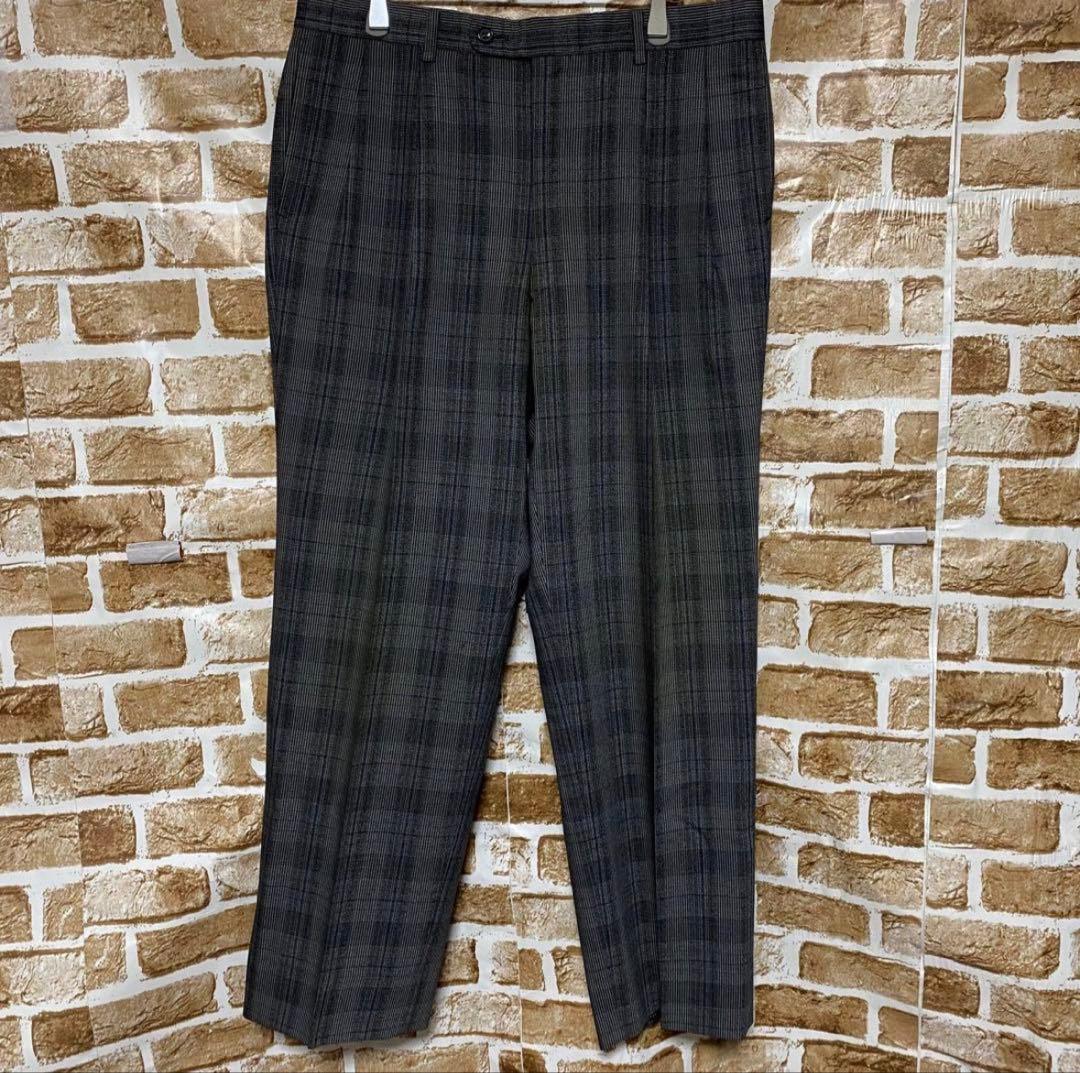 Christian Dior セットアップ　チェック柄　ダブルボタン