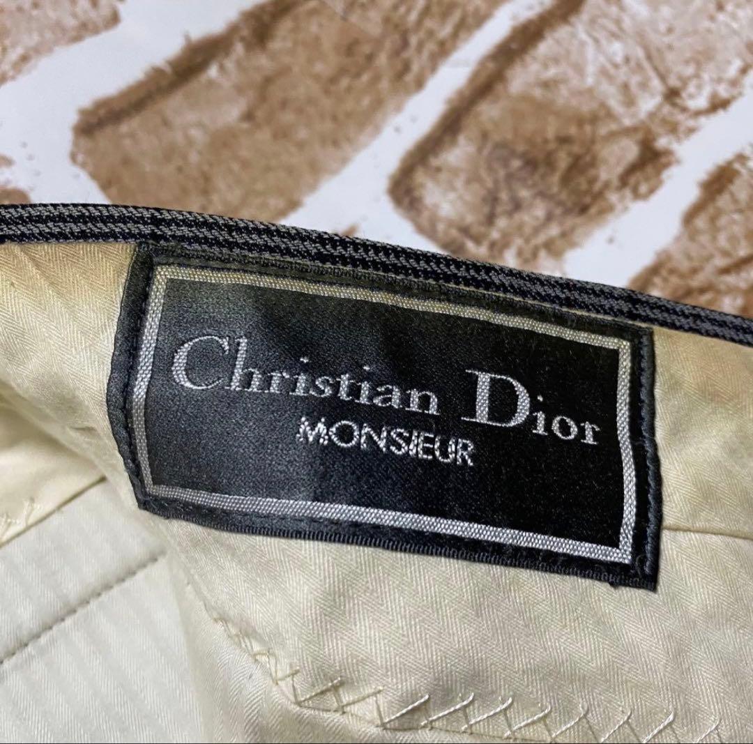 Christian Dior セットアップ　チェック柄　ダブルボタン