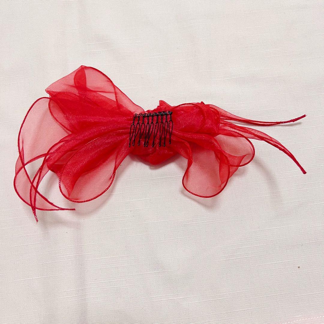 にゃんたん様　オーダーメイド　赤130＆オレンジ120〜130フォーマルドレス