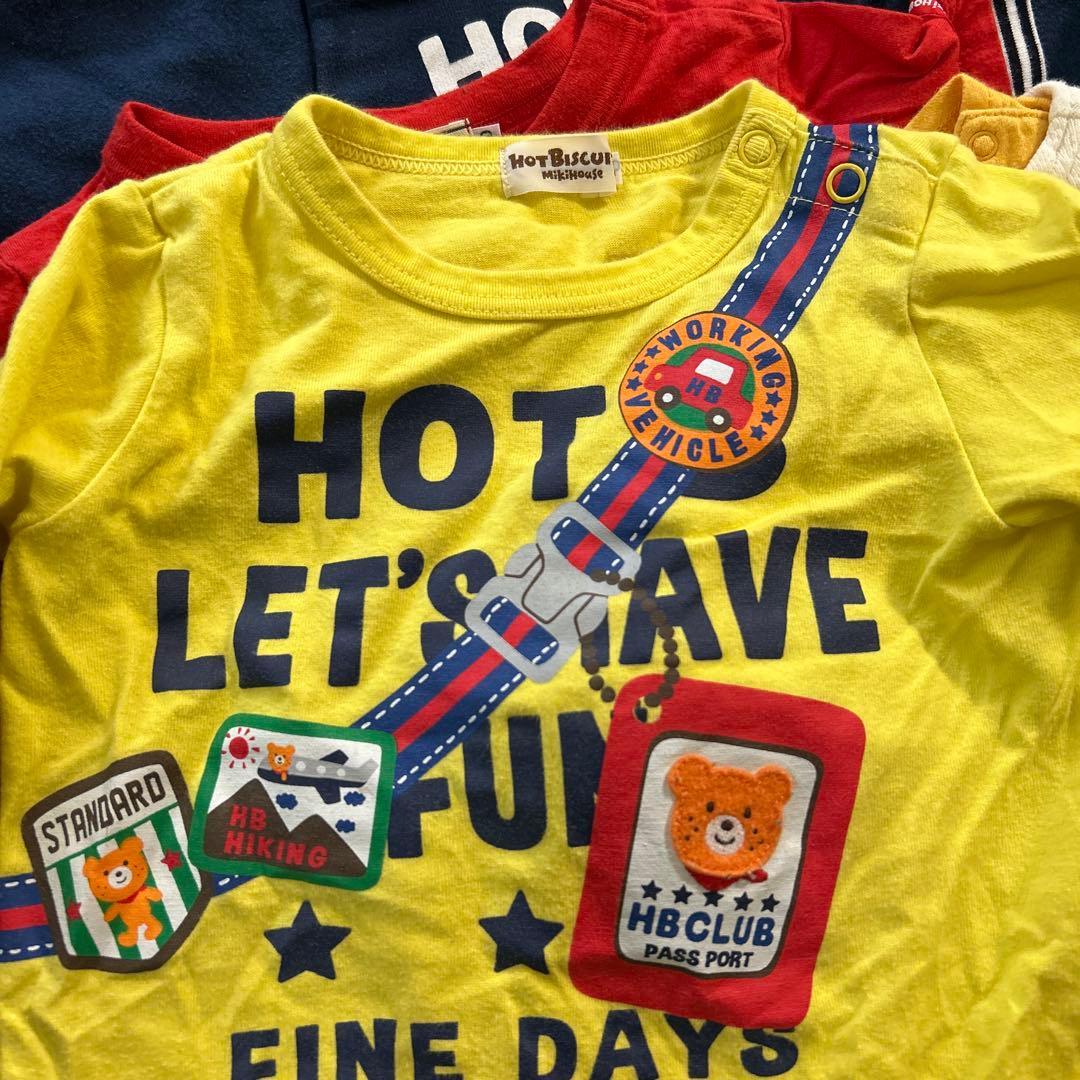 ファミリア、ミキハウス子供服 100cm11点＋おまけ