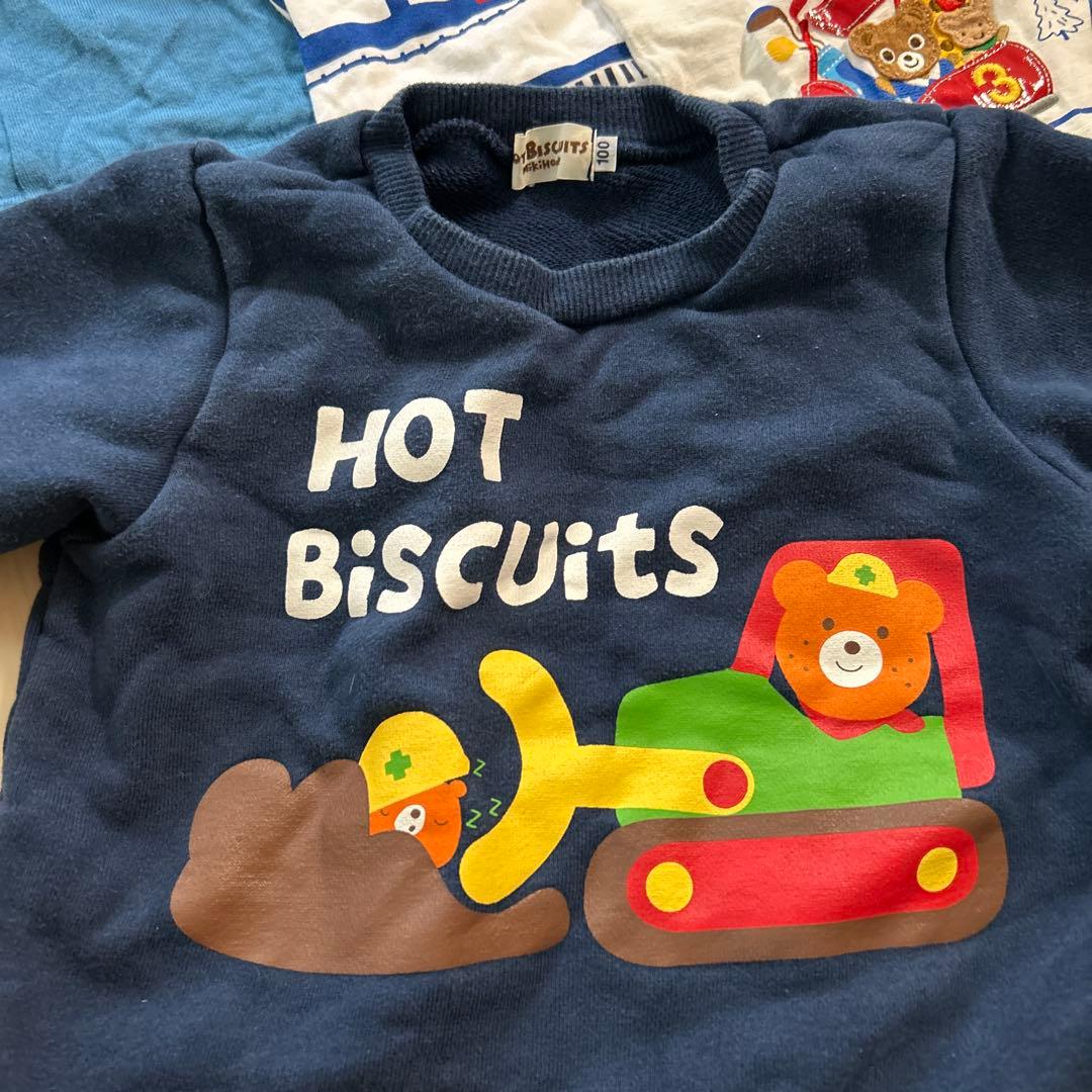 ファミリア、ミキハウス子供服 100cm11点＋おまけ