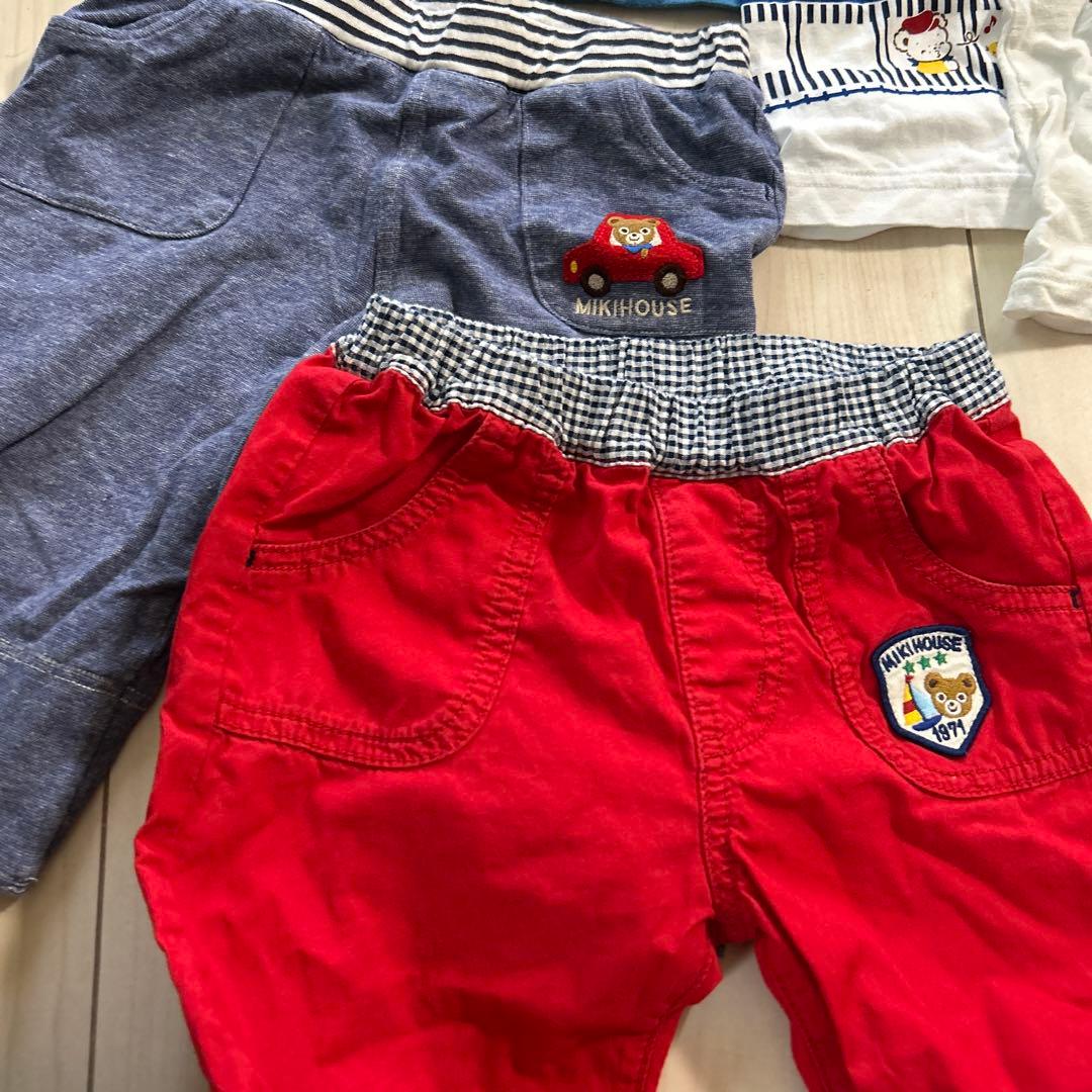ファミリア、ミキハウス子供服 100cm11点＋おまけ