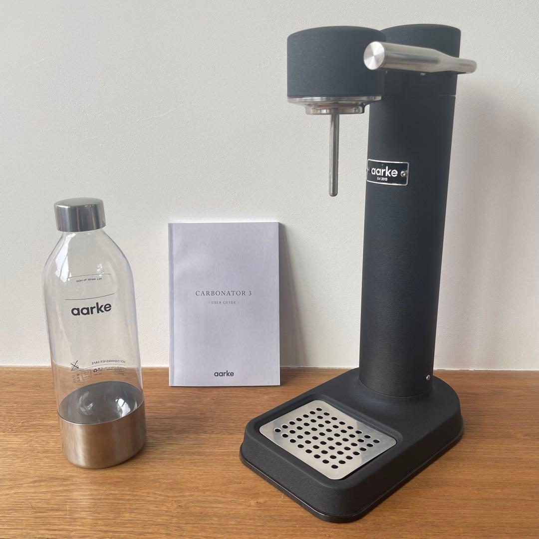 aarke Carbonator 3 カーボネーター3 ブラック 炭酸水メーカー