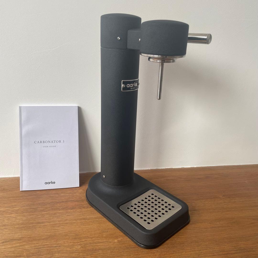 aarke Carbonator 3 カーボネーター3 ブラック 炭酸水メーカー